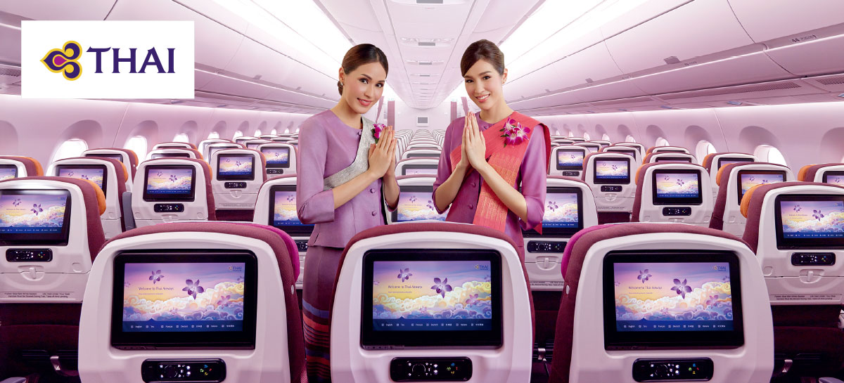 タイ王国のナショナルフラッグ「タイ国際航空」